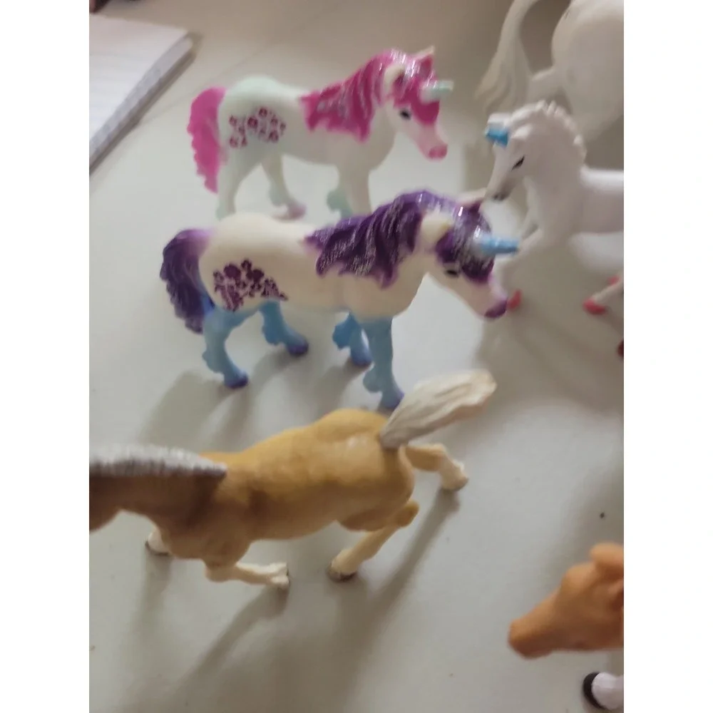 Schleich Unicorn Toy Figures Lot Pony Mixed brands Horse